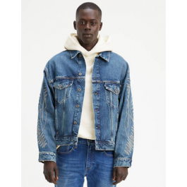 Levi's oversized trucker jacket best sale