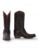 Stetson Men's Biker Outlaw Oiled Leather Cowboy Boot 12-020-6124-3632 