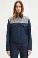 Levi's Women's French Fringe Trucker Jacket 749330000
