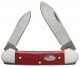 Case American Workman Red Synthetic Canoe Pocket Knife 13455