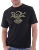Dickies Mens Feather Letters Graphic Short Sleeve Tee DKS2461