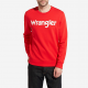 MEN'S WRANGLER® BORN READY LONG SLEEVE KABEL LOGO SWEAT MKL0166