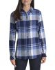 Dickies Women's Long Sleeve Plaid Flannel Shirt FL075
