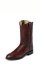 JUSTIN MEN'S MARBLED BROWN ROPER BOOTS 3162