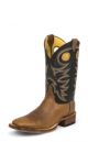 JUSTIN MEN'S TOBACCO COWHIDE BENT RAIL® BOOTS BR740