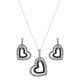Montana Silversmiths Hearts Deep Reflection Jewelry Set JS2236