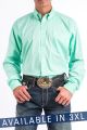 Cinch MENS 3XL SOLID MINT GREEN  MTW104237X