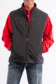 Cinch Mens Black Bonded Concealed Carry Vest MWV1082001