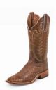 TONY LAMA MEN'S CHOCOLATE VINTAGE SAN SABA™ OSTRICH WESTERN BOOTS E9323