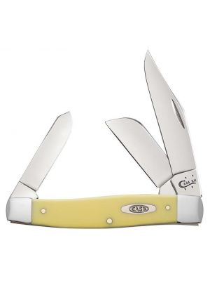 Case Yellow Synthetic Chrome Vanadium Large Stockman 00203