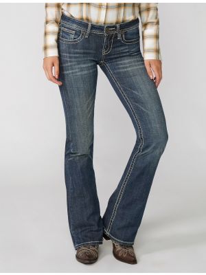 Stetson 816 Fit Jeans With Double Row Rhinestone Detailing On Back Pockets 11-054-0816-0723