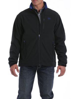 CINCH MEN'S BONDED JACKET - BLACK/BLUE MWJ1077062