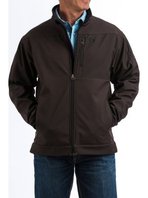 Cinch MENS BONDED JACKET - CHOCOLATE AND BLACK MWJ1077054