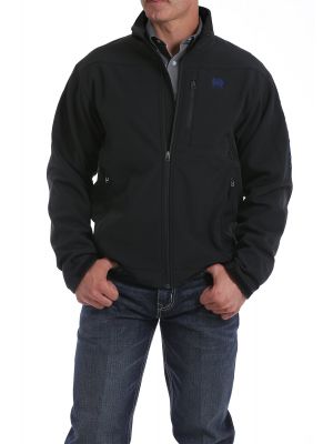 CINCH MEN'S BONDED JACKET - BLACK/BLUE MWJ1077064