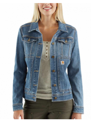 carhartt benson denim jacket
