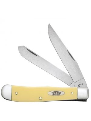 Case Yellow Synthetic Chrome Vanadium Trapper with Clip 30114