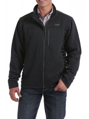 CINCH MEN'S FLEECE AND QUILTED HYBRID JACKET - CHARCOAL MWJ1510001
