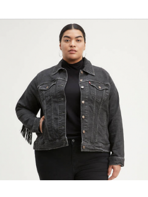 Levi's Women's Ex-Boyfriend Trucker Jacket (Plus Size) 727650005