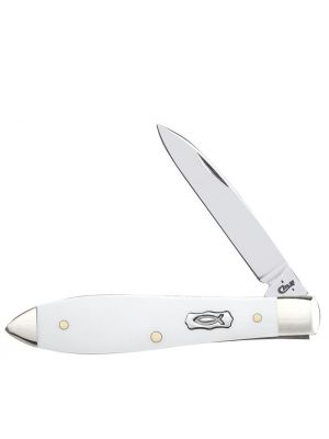 Case Ichthus White Synthetic Tear Drop 17268