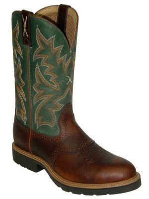 Twisted X Men's Saddle Vamp Pull-On Work Boots 050C24