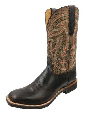 Twisted X Men's Silver Buckle Rancher Western Boots 2000274216