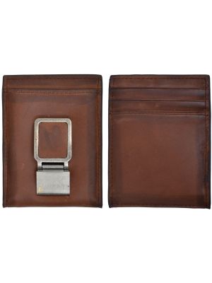 3D Brown Basic Bifold Wallet 3D-W664