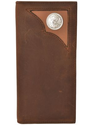 3D Brown Western Rodeo Wallet 3D-W775