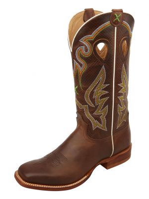 Twisted X Men's Ruff Stock Rancher Western Boots 2000274217