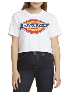 DICKIES WOMEN'S Logo Short Sleeve Cropped T-Shirt L10039