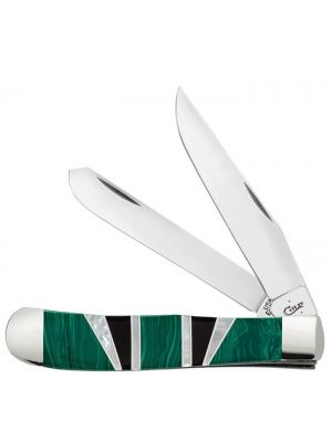 Case Exotic Green Malachite Trapper 11150
