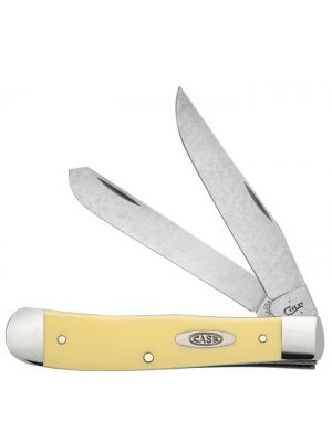 Case Yellow Synthetic Trapper with Clip 81091