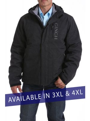 CINCH MEN'S  3XL/4XL 3-IN-1 BONDED JACKET - CHARCOAL MWJ150801X