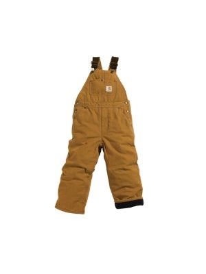 Carhartt BOYS WASHED DUCK LINED BIB OVERALL CM8620