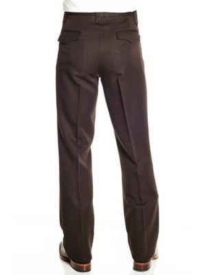 Circle S Men's Solid Polyester Dress Ranch Pant CP4793