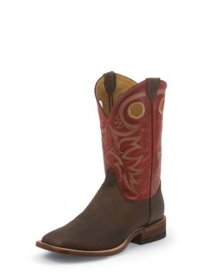 justin rough out boots