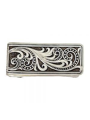 Montana Silversmiths Western Lace Whisper Money Clip MCL16RTS