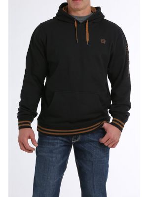 CINCH MENS LOGO HOODIE - BLACK MWK1206011