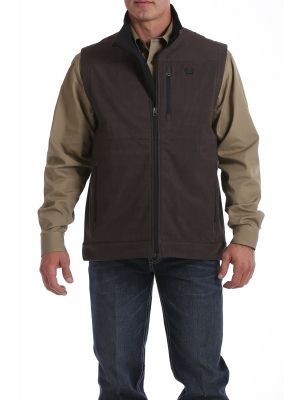CINCH MENS CONCEALED CARRY BONDED VEST - CHOCOLATE MWV1082005