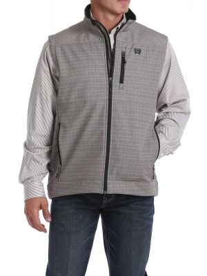 CINCH MENS BONDED VEST - STONE MWV1083010