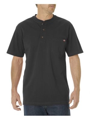 Dickies Men Short Sleeve Heavyweight Henley WS451