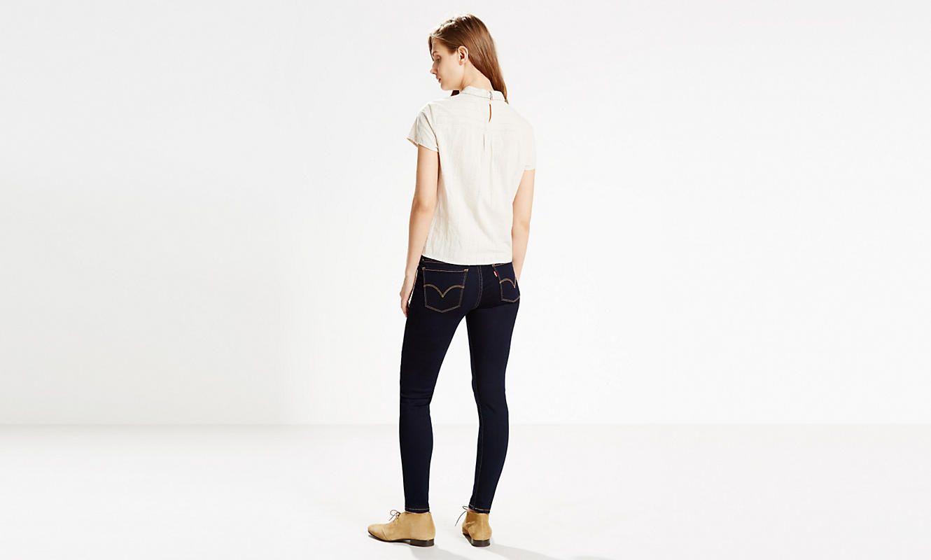 Levi's Women's 710 SUPER SKINNY JEANS 177780047 Back