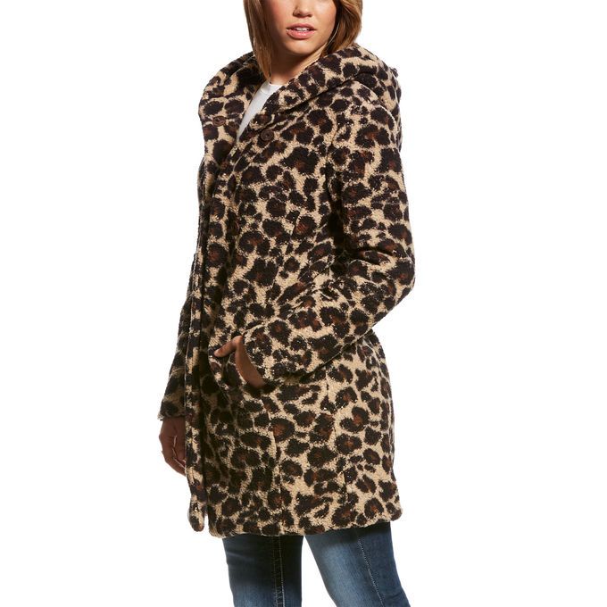 women's ariat jacket cheetah