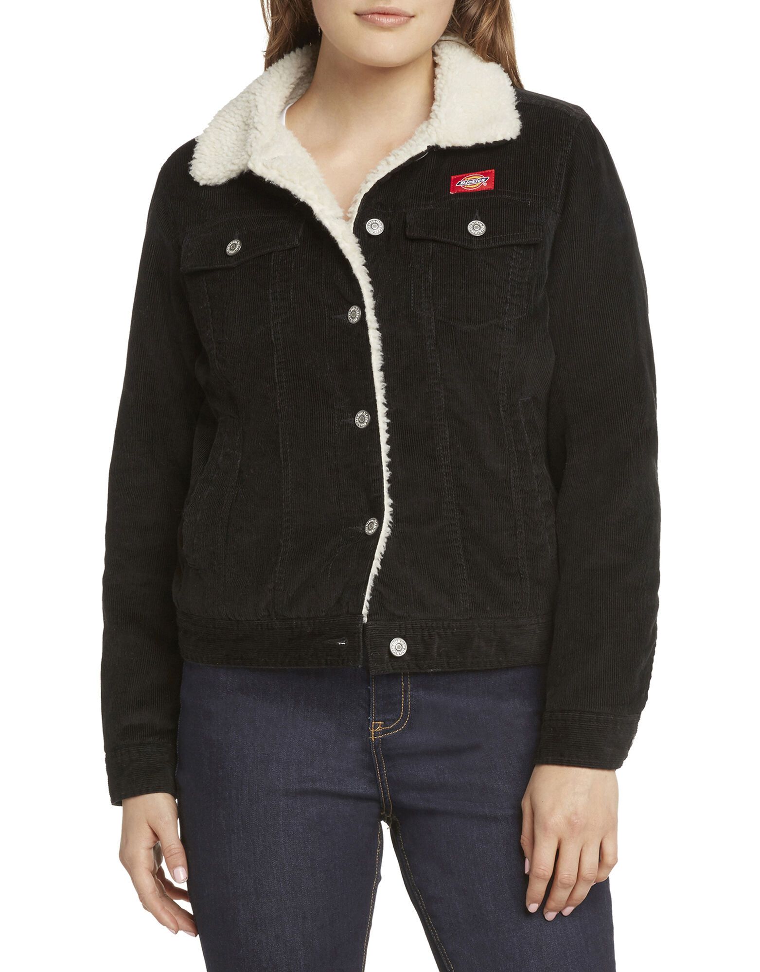 womens corduroy jacket with sherpa lining