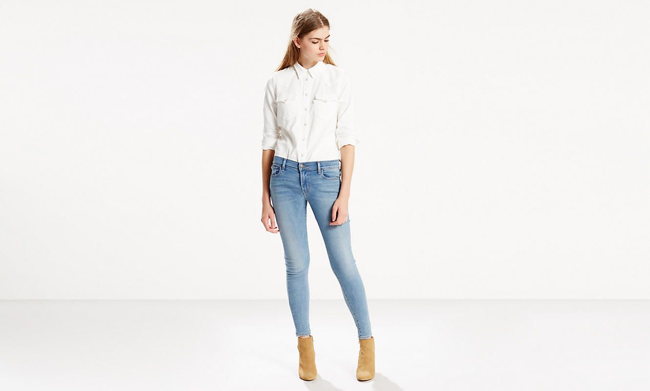 levi's women's 710 skinny jeans