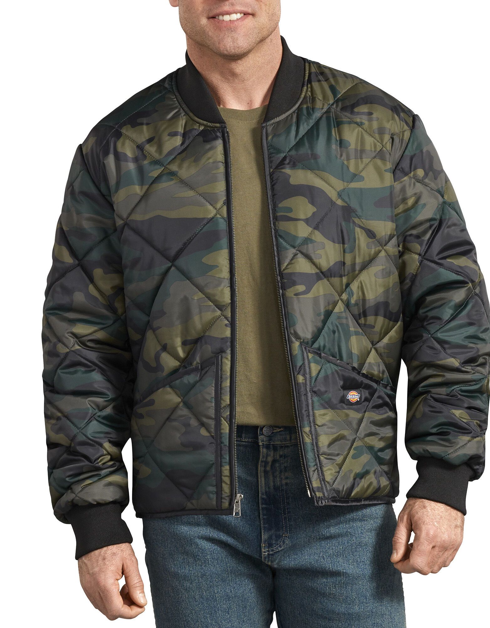 dickie quilted jacket
