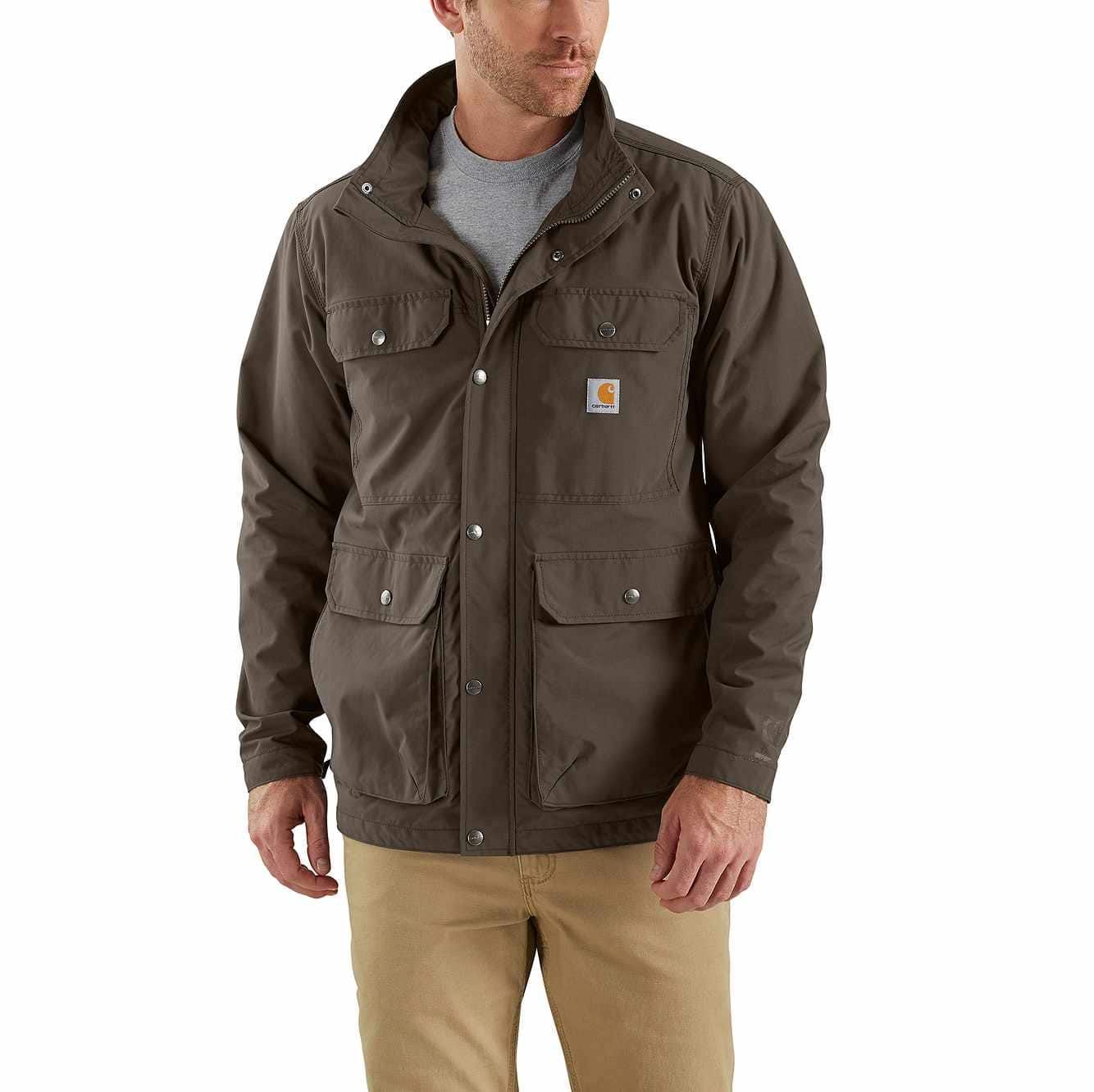 carhartt button up jacket
