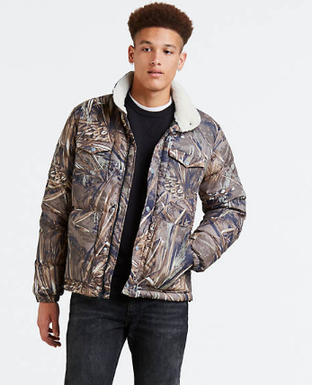 levi's down barstow puffer coat
