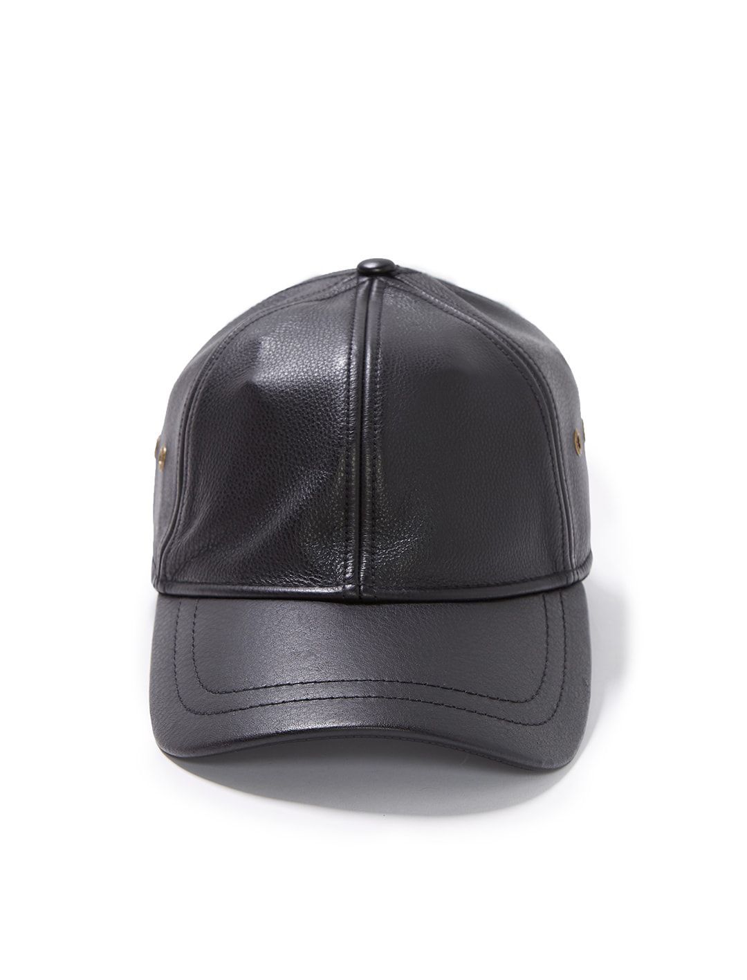 stetson men's leather baseball cap