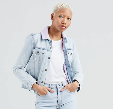 levi's women's original sherpa trucker jacket