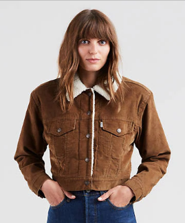 levis cord jacket womens